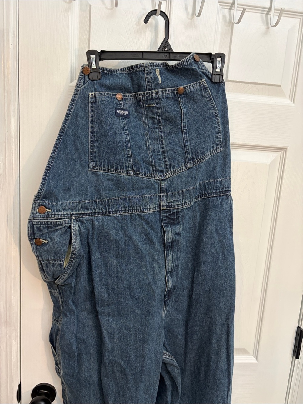 OshKosh B'gosh Classic Denim Overalls in Blue